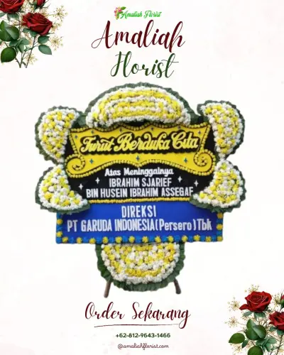 Papan Bunga Duka di Babura Sunggal